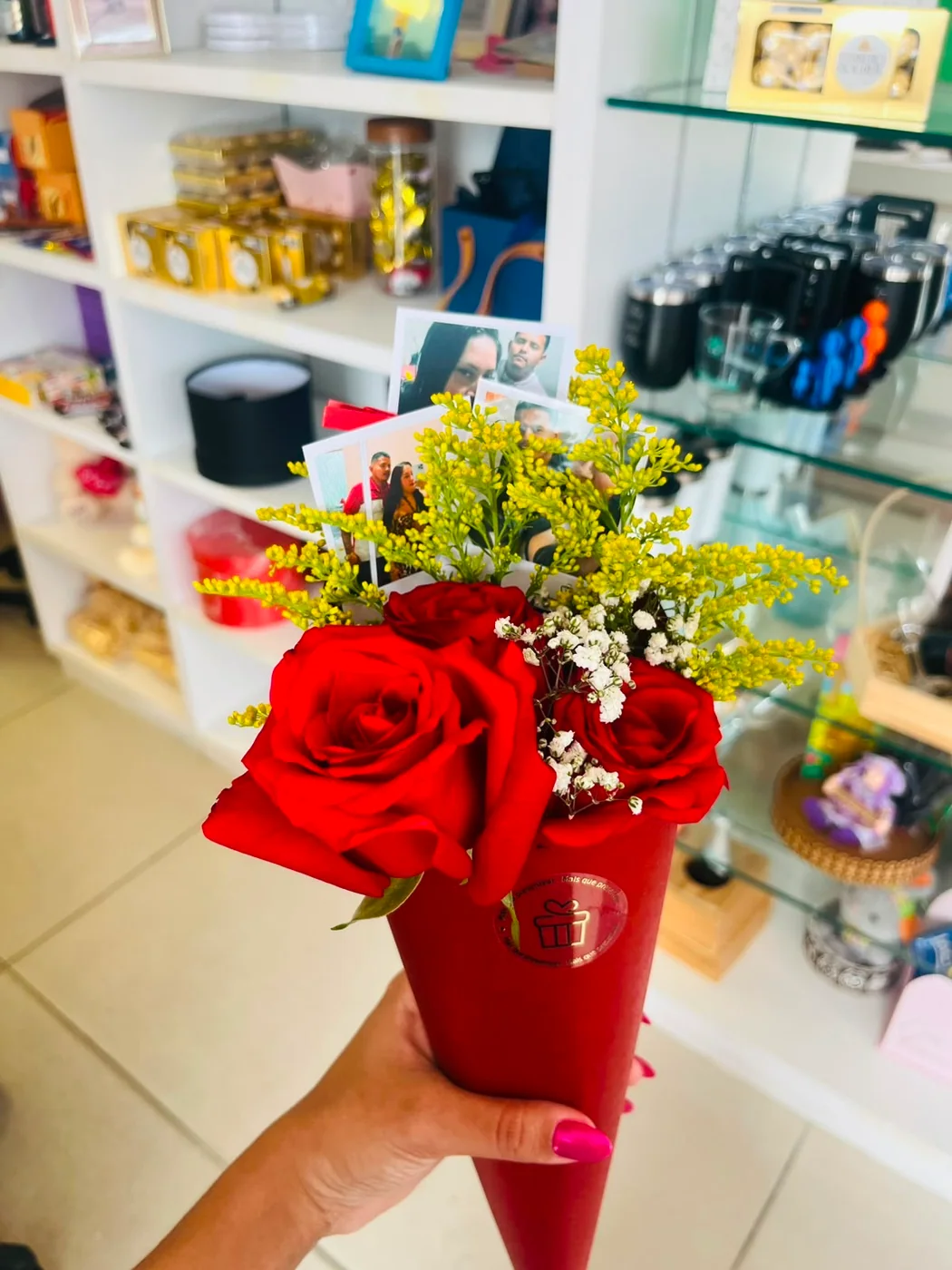 Cone de flores